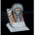 "Spirit Mascot" Indian Figurine - 4"